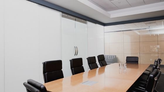 Smart Glass conference room